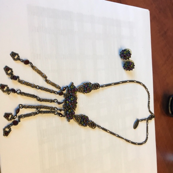 Kenny Ma Necklace and Matching Earrings - Picture 3 of 6